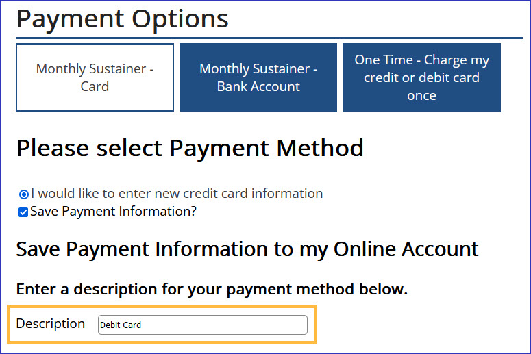 Donor Portal Tip: Encouraging Donors to Update Payment Methods on