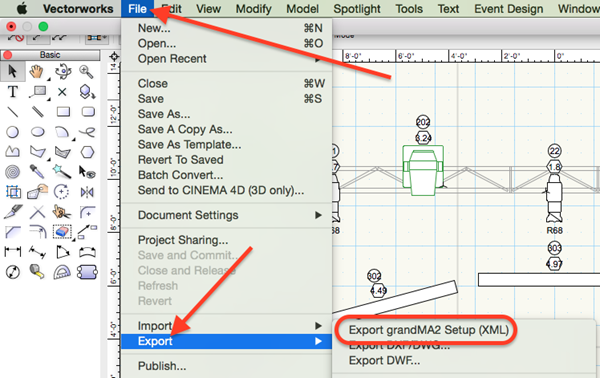 Vectorworks And Ma Using The Vectorworks Plugin Act Entertainment Customer Hub